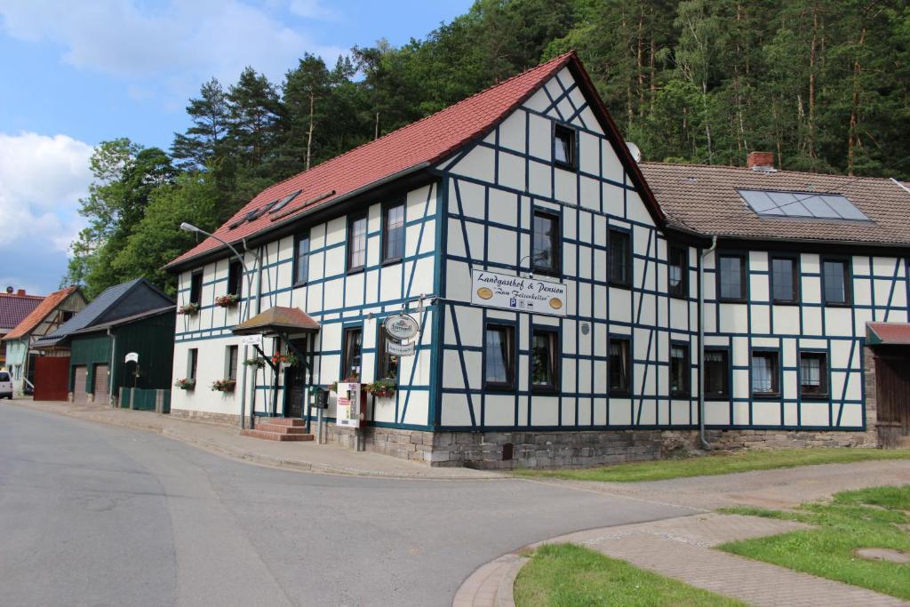 Pension Garni Zum Felsenkeller Нордгаузен Екстер'єр фото