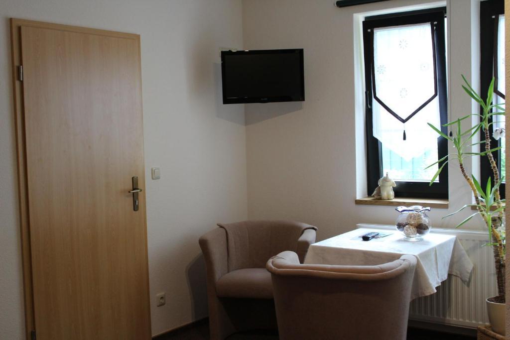 Pension Garni Zum Felsenkeller Нордгаузен Номер фото